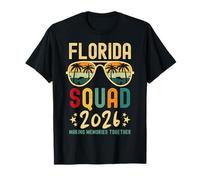Florida Vacation Squad 2026 Group Matching Family Vacation Camiseta