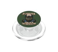 Florida Vamos en el Agua es un Buen Humor cocodrilo PopSockets PopGrip para MagSafe