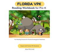 Florida VPK Reading Workbook for Pre-K Ages 4-5