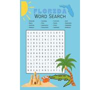 Florida Word Search: 48 Puzzles Celebrating the Sunshine State's Coastal Life and Critters