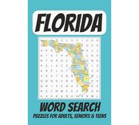 Florida Word Search Puzzle Book: Easy to Read Print about Florida, Alligators, Everglades and More | 6x9 Inches, 110 pages | 50+ Puzzles