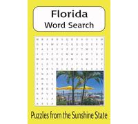 Florida Word Search Puzzle Book: Word Searches with Easy to Read Print about Florida Lifestyle, Everglades, Sunny Beaches and more | 6x9 inches, 110 ... Gift for Vacations, Holidays and Free Times