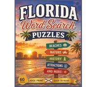 Florida Word Search Puzzles: For Kids & Adults of All Ages! | 8.5 x 11 in. | 60 Puzzles | Large Print | Easy to Read (The Americana Series)