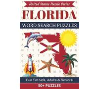 Florida Word Search Puzzles: Word Search Puzzles with Easy to Read Print about the state of Florida | 6x9 inches, 110 pages | 50+ puzzles...makes a ... for Road Trips (United States Puzzle Series)