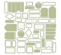 Florilèges Design Die Cuts, Verde, 110x120mm