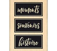 Florilèges Design fe116066 Historia y Recuerdos Sello Madera/Goma Madera 8 x 6 x 2,5 cm