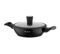 FLORINA Olla de Aluminio (1,6 l) I 20 cm I Olla con Tapa de Silicona de Vidrio MAGNUM I Antiadherente I Cacerolas de Cocina para Pasta, Sopas I Apta para Todo Tipo de Cocinas, Incluyendo Inducción
