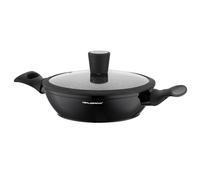 FLORINA Olla de Aluminio (3,5 l) I 28 cm I Olla con Tapa de Silicona de Vidrio MAGNUM I Antiadherente I Cacerolas de Cocina para Pasta, Sopas I Apta para Todo Tipo de Cocinas, Incluyendo Inducción