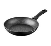 Florina Sartén de Aluminio I 24 cm de Diámetro I Sartén Universal MAGNUM con Revestimiento Resistente I Mango Softtouch I Sartén Adecuada para Cocina de Inducción, Gas y Cocina Eléctrica (Negro)