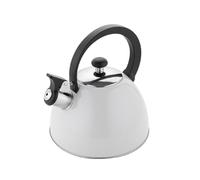 Florina - Tetera de acero inoxidable (2,5 l), color gris claro