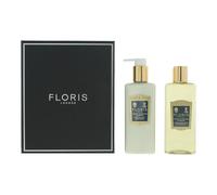 Floris night scented jasmine gift set 250ml body lotion + 250ml shower