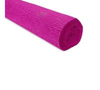 FloristryWarehouse 572 - Rollo de papel crepé (50 x 2,5 m, papel italiano de alta calidad), color fucsia oscuro