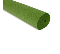 FloristryWarehouse 622 - Rollo de papel crepé (50 cm x 2,5 m), color verde