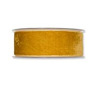 FloristryWarehouse - Cinta de terciopelo (38 mm de ancho x 9,5 m), color amarillo