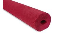 FloristryWarehouse Rollo de papel crepé, 180 g (50 x 250 cm), color rojo (tono 586)