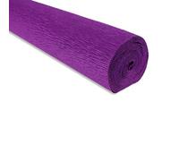 FloristryWarehouse Rollo de papel crepé 50 cm x 2,5 m de, papel craft italiano Purple (Shade 593)