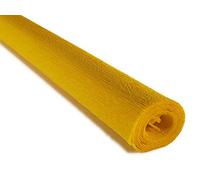 FloristryWarehouse Rollo de papel crepé de 90 g (50 x 150 cm), color amarillo (tono 372)