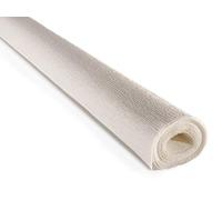 FloristryWarehouse Rollo de papel crepé de 90 g (50 x 150 cm), color blanco (tono 350)