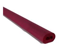 FloristryWarehouse Rollo de papel crepé fino de 60 g, 50 cm de ancho x 250 cm de largo, color rojo borgoña (tono 320)