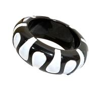 Florisync Joyería de resina cómoda con patrón de lunares para pieles sensibles, uso casual o formal, joyería de lunares de moda, talla única, como se describe