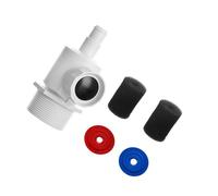 Florisync Limpiador universal de piscina, accesorio de pared, herramienta de mantenimiento de montaje de clip simple para varios sistemas de modelo, pieza de limpieza de instalación simple