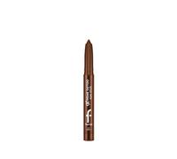 Flormar Extreme Tattoo Gel Eyeliner & Eyeshadow Stick - Lápiz de sombra de ojos de gel giratorio con sacapuntas integrado, altamente pigmentado para maquillaje de ojos mate, 004, mocha, 1,4 g