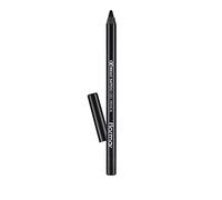 Flormar Extreme Tattoo Gel Pencil con glitter - Lápiz de ojo resistente al agua - Alta pigmentación, larga duración, waterproof - Eyeliner para maquillaje de ojos, 006 Onyx