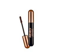 Flormar Hero Volume & Curl Mascara, máscara tubing negra, para pestañas finas y separadas con efecto pestañas postizas, color marrón sky high