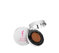 Flormar K-Spirit Cover Up Cushion Foundation, acabado natural, alta cobertura y larga duración, maquillaje K-Beauty con extracto de trufa negra para una tez uniforme, 008, espresso, 15 g