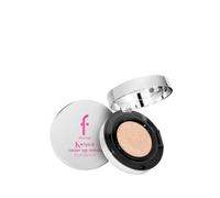 Flormar K-Spirit Cover Up Cushion Foundation, acabado natural, alta opacidad y larga duración, maquillaje K-Beauty con extracto de trufa negra para una tez uniforme, 001 Fair, 15 g