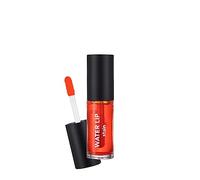 Flormar Tinte labial líquido - Brillo de labios voluminizador, efecto tatuaje, larga duración, resistente al agua, acabado brillante, fórmula ligera acuosa para labios con color intenso, Orange Juice