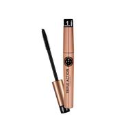 Flormar Máscara de triple acción, color negro, proporciona pestañas extendidas, rizadas y voluminizadas