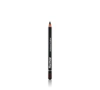 Flormar Waterproof Eyeliner - lápiz de ojos resistente al agua y a prueba de manchas, color intenso y larga duración, fácil aplicación, textura cremosa con acabado profesional, 105 Warm Brown
