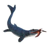 FLORMOON Mosasaurus Jurassic Dinosaur Toys, figuras realistas de dinosaurio sólido, para juguetes educativos, decoración de tarta de cumpleaños para niños