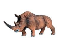 FLORMOON Rinoceronte Figura RealistaFiguritas De Animales Early Educational Rinoceronte Juguete Educación temprana Proyecto de Ciencias Cumpleaños de Navidad Torta de cumpleaños para niños pequeños