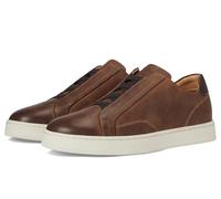 Florsheim Monopoli - Tenis elásticos de encaje a punta para hombre, marrón Crazy Horse, 40 EU