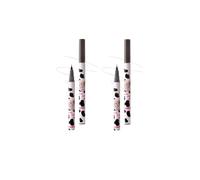 Flortte - Wow So Light Eyeline Silkwormpen - 0.55ml - 01 Grey (2ea) Set