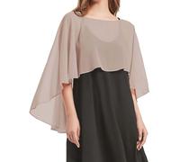 florynova Chales de gasa para mujer, para vestidos de novia, elegantes capas para banquetes