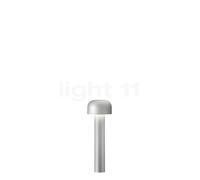 Flos Bellhop, luz de pedestal LED, gris - 38 cm