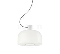 Flos Lámpara colgante Bellhop Glass S1 White