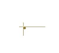 FLOS - Coordinates W2 Aplique de pared Golden