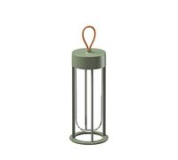 Flos F018E31K013 In Vitro Unplugged - Lámpara de suelo para exteriores (3000 K, aluminio, recargable, 13,2 x 39,3 cm)