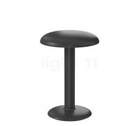 Flos Gustave, lámpara recargable LED, antracita