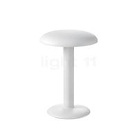 Flos Gustave, lámpara recargable LED, blanco mate