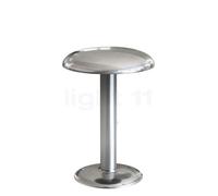 Flos Gustave, lámpara recargable LED, plateado pulido