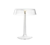 Flos Lámpara de mesa Bon Jour T Blanco. pantalla transparente