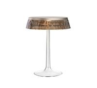 Flos Lámpara de mesa Bon Jour T Gris ahumado. parte superior cromado mate