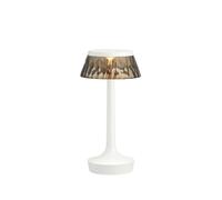 Flos Lámpara de mesa Bon Jour Unplugged Blanco-ahumado