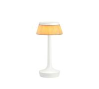 Flos Lámpara de mesa Bon Jour Unplugged Blanco-tela