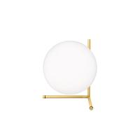 Flos Lámpara de mesa IC lights T2 Latón pulido. opal
